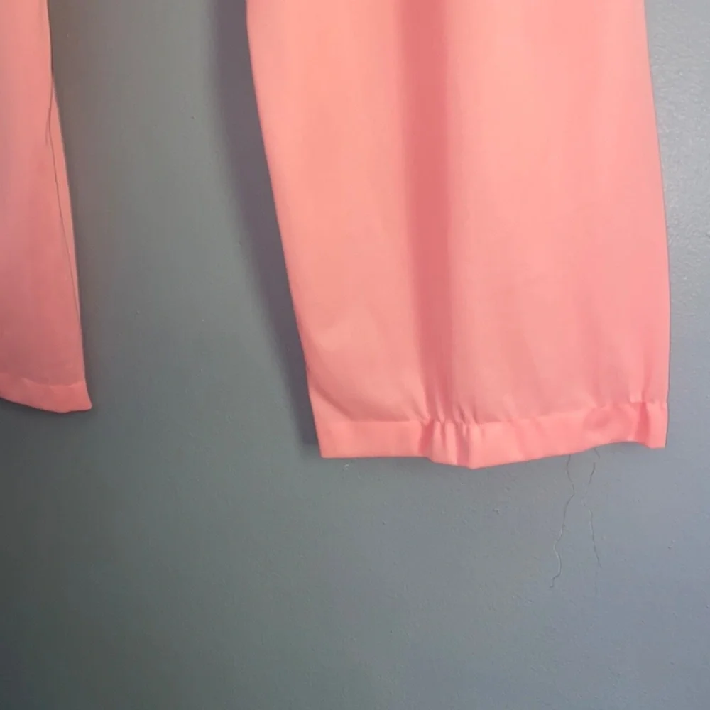 Vintage VANITY FAIR Coral Peach Pajama Set Size Small? Pajamas See Measurements